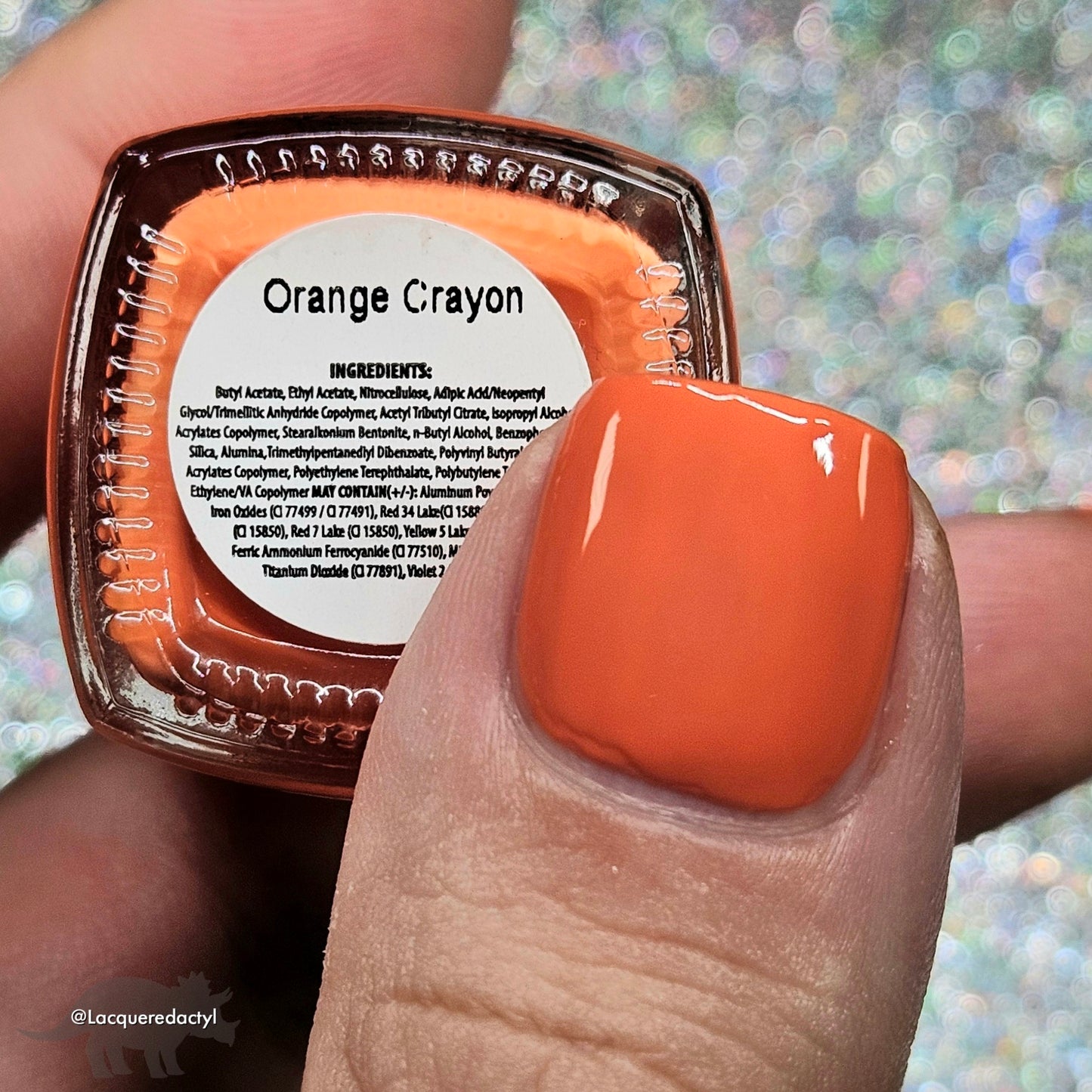 Orange Crayon