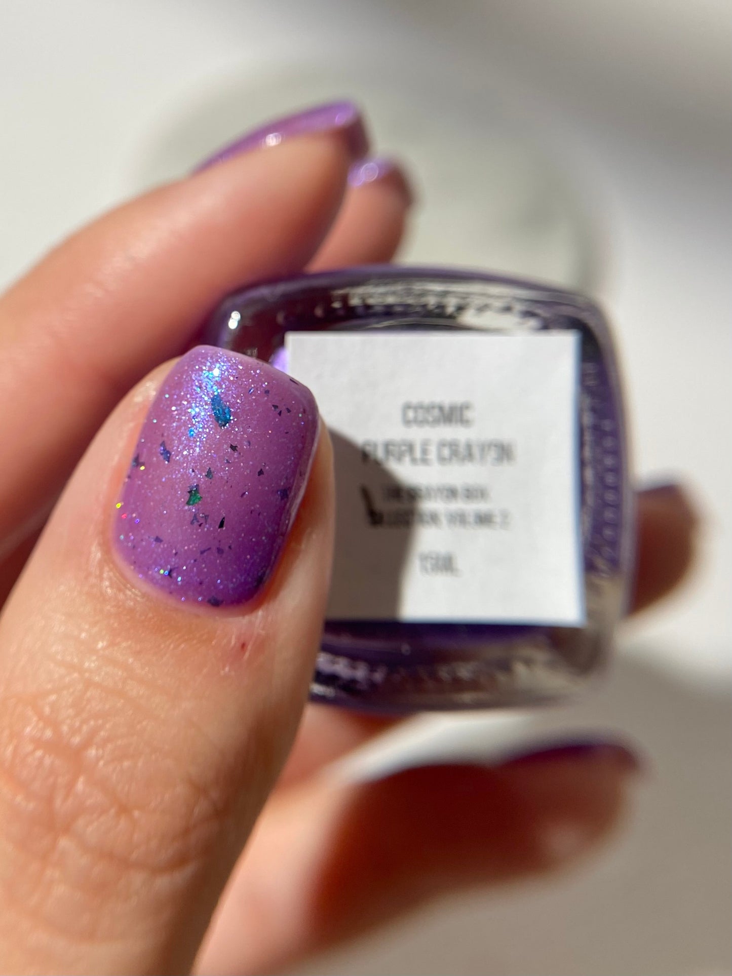 Cosmic Purple Crayon
