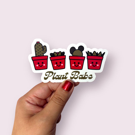 Plant Babe Sticker