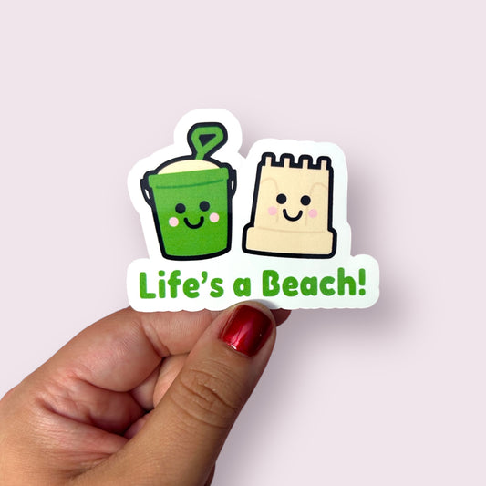 Life’s a Beach Sticker